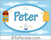 Peter - Nombre para bebé