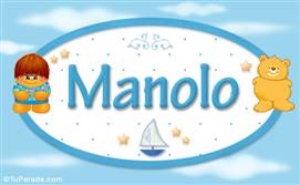 Manolo - Nombre para bebé