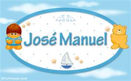 José Manuel - Nombre para bebé
