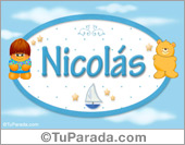 Nicolás - Nombre para bebé