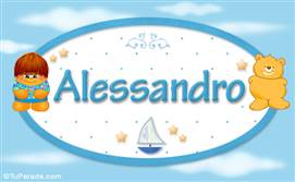 Alessandro - Nombres para bebé