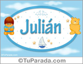 Julián - Nombre para bebé