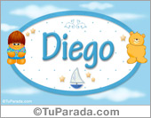 Diego - Nombre para bebé