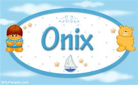 Onix - Nombre para bebé