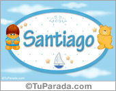Santiago - Nombre para bebé