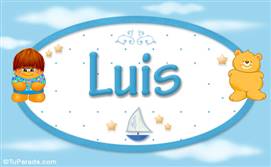 Luis - Nombre para bebé