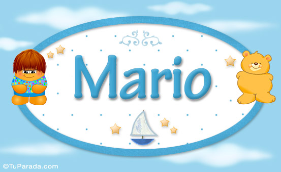 Nombre Mario - Nombre para bebé, Imagen Significado de Mario - Nombre para bebé