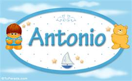 Antonio - Nombre para bebé