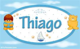 Thiago - Nombre para bebé