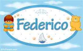 Federico - Nombre para bebé