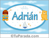 Adrián - Nombre para bebé