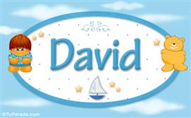 David - Nombre para bebé