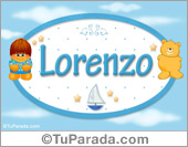 Lorenzo - Nombre para bebé
