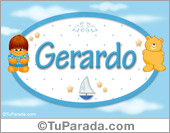 Gerardo - Nombre para bebé