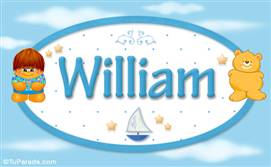 William - Nombres para bebé