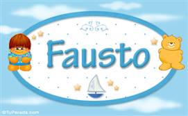 Fausto - Nombre para bebé