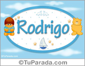 Rodrigo - Nombre para bebé