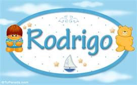 Rodrigo - Nombre para bebé
