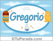 Nombre Nombre para bebé, Gregorio