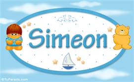 Simeon - Nombre para bebé