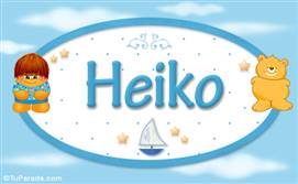 Nombre para bebé, Heiko