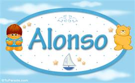 Alonso - Nombre para bebé