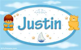 Justin - Nombre para bebé