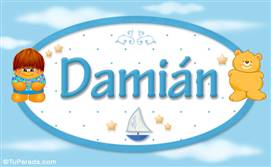 Damián - Nombre para bebé