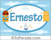 Nombre Nombre para bebé, Ernesto.