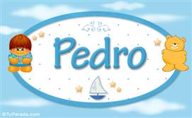 Pedro - Nombre para bebé