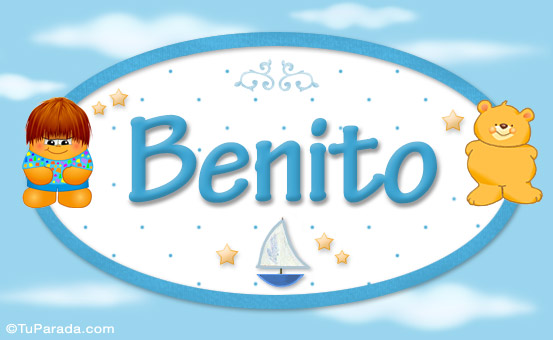 Benito - Nombre para bebé