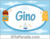 Nombre Nombre para bebé, Gino