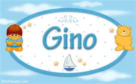 Gino - Nombre para bebé