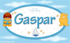 Gaspar - Nombre para bebé