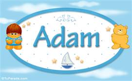 Adam - Nombre para bebé