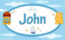 John - Nombre para bebé