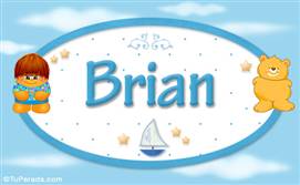 Brian - Nombre para bebé