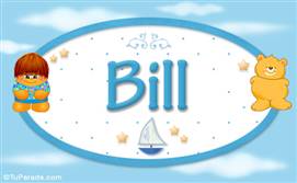 Bill - Nombre para bebé