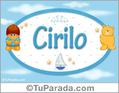 Nombre Nombre para bebé, Cirilo