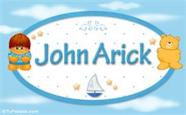 John Arick - Nombre para bebé