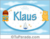 Klaus - Nombre para bebé