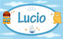 Lucio - Nombre para bebé