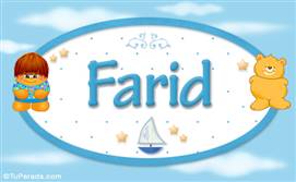 Farid - Nombre para bebé