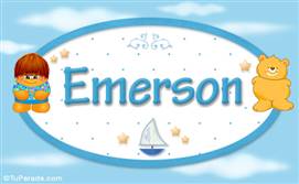 Emerson - Nombre para bebé