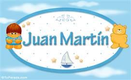 Juan Martin - Nombre para bebé