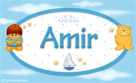 Amir - Nombre para bebé