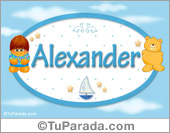 Alexander - Nombre para bebé