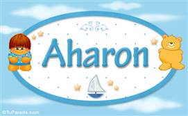 Aharon - Nombre para bebé