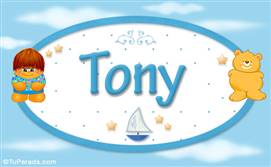 Tony - Nombre para bebé