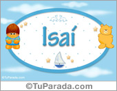 Isaí - Nombre para bebé
